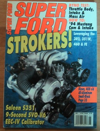 SUPER FORD 1995 JUNE - S351, '60 STARLINER, ROUSH/24
